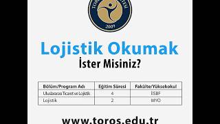 Lojistik Okumak İster Misiniz [upl. by Hildagarde]