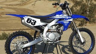 First Ride 2018 Yamaha YZ450F  Motocross Action Magazine [upl. by Jehiel]