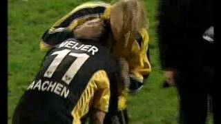 DFB Pokal 2004 Alemannia Aachen  Bayern München 21 Schlusspfiff [upl. by Ahsed]