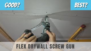 Flex Drywall Screw Gun  TWO YEAR REVIEW [upl. by Peery221]