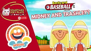 lol midney and trashley  Backyard Baseball 2003  Part 3  Saturday Morning Special [upl. by Ruffi]