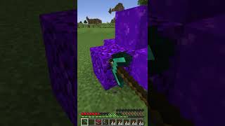 nether portal block Luck 4224 Moment meme shorts minecraft [upl. by Regor]