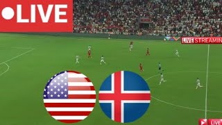 USA VS ISLANDIA EN VIVO DE PORTES GAMERS [upl. by Maxim]