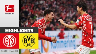 Mainz Gets Another Win vs BVB  Mainz 05  Borussia Dortmund 31  Highlights  MD 10 – Bundesliga [upl. by Lorenz]