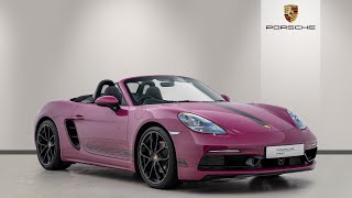 2023 Porsche 718 Boxster Style Edition [upl. by Haletky]