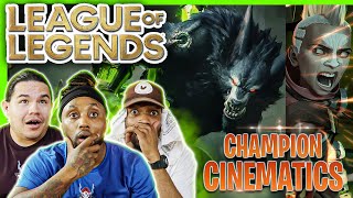 FANTASY WRITERS react to LEAGUE OF LEGENDS Champion Cinematics  Part 1 [upl. by Yro]