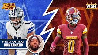 RIVALRY WEEK  Washington Commanders vs Dallas Cowboys PREVIEW amp PREDICTIONS  dmvfanatic [upl. by Ardra234]