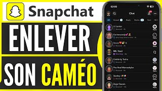 Comment Enlever Son Caméo Sur Snap 2024 [upl. by Alliuqa]