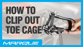 How To Clip Out Toe Cages  Tips amp Tricks For Peloton Riders [upl. by Madancy52]