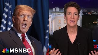 Uncle Ramble Standers Maddow reacts to Trump’s incoherent SC speech [upl. by Aisel]