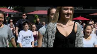 OFFICIAL Saanich Police Department and Spectrum Community School Flash Mob 2017 [upl. by Llyrad643]