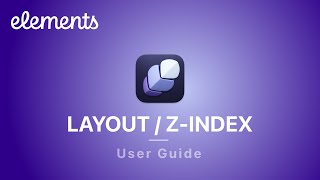 Component Controls Layout  ZIndex [upl. by Yesoj331]