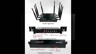 HiLink New highperformance WiFi 65G router HLKGD11 [upl. by Bachman]