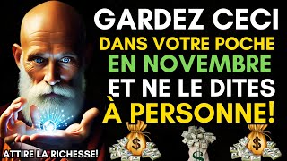 Gardez ceci dans votre Poche le 1er novembre et vos problèmes financiers disparaîtront [upl. by Bremble241]