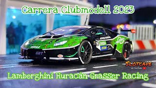 Carrera Digital 132 Carrera Clubmodell 2023 Lamborghini Huracán GT3 Grasser Racing [upl. by Klarika]