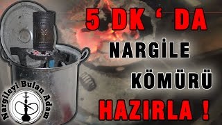 Evde nargile kömürü nasıl yakılır [upl. by Adnilra732]