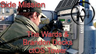 Watch Dogs Side Mission  The Wards amp Brandon Docks ctOS Tower [upl. by Nanahs]