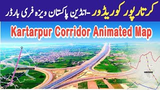 Kartarpur Corridor  kartarpur corridor latest video Kartarpur SahibKartarpur corridor Map [upl. by Ahsik627]