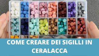 Come creare dei sigilli di ceralacca con il kit di FgNormalcom [upl. by Hebel]