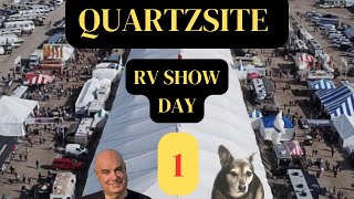 QUARTZSITE RV SHOW DAY ONE [upl. by Morette]