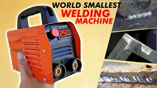 INCREDIBILE MINI welding machine that fits in ONE HAND  Topshak ZX7 250A [upl. by Aridatha]