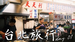 【台北ひとり旅】1日目 お茶屋さん・ご飯・スイーツ [upl. by Bannon]