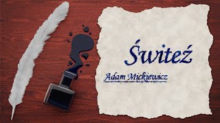 Świteź  Adam Mickiewicz  Audiobook PL [upl. by Tarah731]