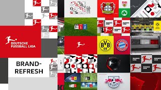 Bundesliga amp Bundesliga 2 Brand Refresh 202122 [upl. by Annohsak]