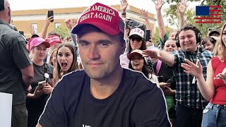 Charlie Kirk Convinces 3 Students to Vote Trump At University of North Texas [upl. by Stephen]