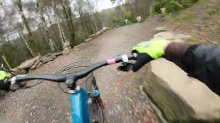 BikePark Wales  Surfin’ Bird Red  Norkle Blue  Transition Sentinel v2  October 2024 [upl. by Aizat]