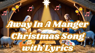 Away In A Manger Karaoke with Lyrics │Christmas Song │Sing along with Lyrics │Sing and Shine Tunes [upl. by Immat]