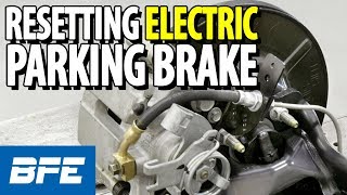 Resetting An Electric Parking Brake  Maintenance Minute [upl. by Sadonia]