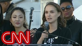 Natalie Portman speaks at Womens March [upl. by Zetana584]