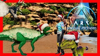 Flying Reindeer Grouchy Pegos amp Abominable Snowmen ep 25 arksurvivalascended playark [upl. by Toolis474]