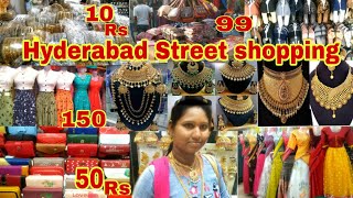 Secunderabad Palika bazar  monda Market shopping  Hyderabad Street shopping [upl. by Hilel]