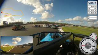 caterham 270r donington race 1 red flag [upl. by Careaga370]