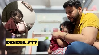 NISHTHA KUCH NAHI KHA RAHIBASS VOMITING …🤮 DENGUE… [upl. by Klehm]