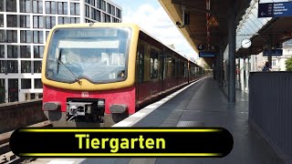 SBahn Station Tiergarten  Berlin 🇩🇪  Walkthrough 🚶 [upl. by Conover]