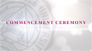 2022 Campbellsville University Spring Commencement  1200 Ceremony [upl. by Atteras]