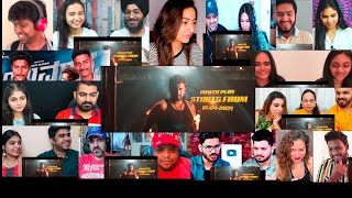 Yuvarathnaa Kannada Trailer Powerful Mashup Reactions  Puneeth Rajkumar  DheerajReaction [upl. by Francis]