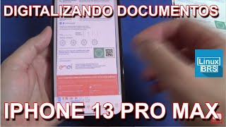 IPHONE 13 PRO MAX  COMO DIGITALIZAR DOCUMENTOS [upl. by Portuna]