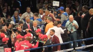 Floyd Mayweather vs Canelo Alvarez fighter intros by Jimmy Lennon Jr 091413 MGM Grand Las vegas [upl. by Gayle973]