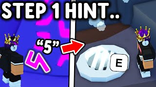 SECRET Scavenger Hunt STEP 1 HINTS FOUND in Roblox Pet Simulator 99 [upl. by Lau]