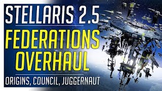 Lithoids amp Federations  Stellaris 25 First Gameplay Info [upl. by Russ]