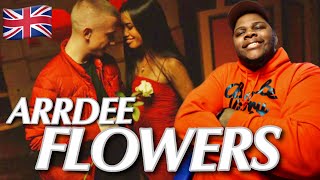 LIT AMERICAN REACTS TO ArrDee  Flowers Say My Name Official Music Video  REACTION🇬🇧 [upl. by Yseulta310]