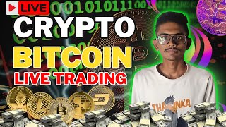 Live Crypto Trading amp Analysis  RealTime Profits amp Pro Tips  Bitcoin amp Ethereum Trades Live [upl. by Enirroc]