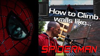 How to Climb Walls like SpiderMan  After Effects Superhero Tutorial [upl. by Tila185]