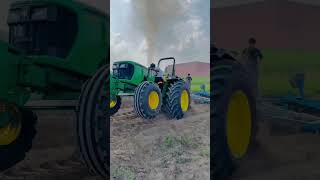 Jonhdeere 🔥🚀 unlimited power 💪🚜 automobile farmer modified tractor farming punjabi tochan yt [upl. by Anirtac191]