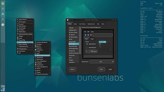 New Release BunsenLabs Linux Boron  Openbox  Light weight and Easily  Review en Español [upl. by Averyl]