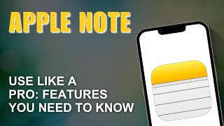 Use Apple Notes Like A Pro Features You Need To Know [upl. by Soluk]